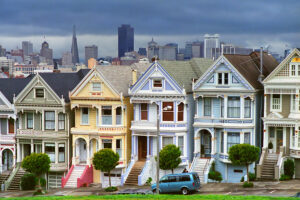 Painted Ladies at Alamo Square, San Francisco