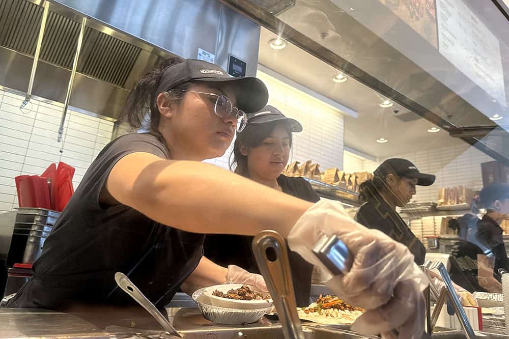 Fast food workers