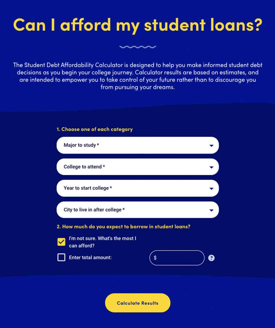 Student Debt Affordability Calculator