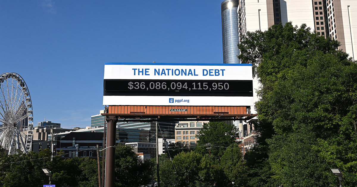 Atlanta National Debt Clock